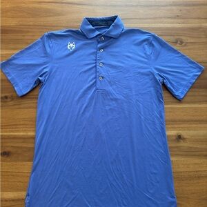 Greyson Blue Polo Shirt with Fox Logo